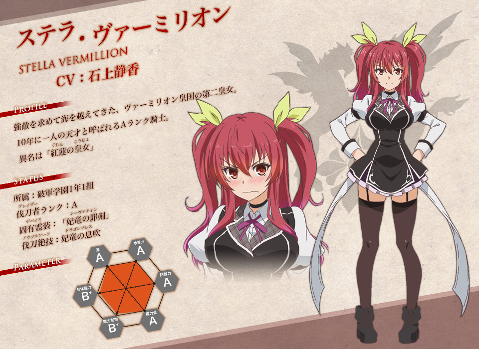 Steam Community :: :: Rakudai Kishi no Cavalry Ikki and Stella